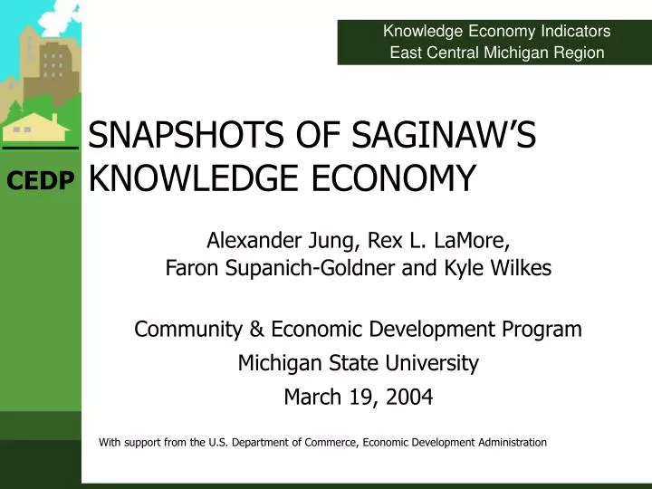 snapshots of saginaw s knowledge economy