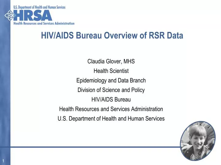hiv aids bureau overview of rsr data