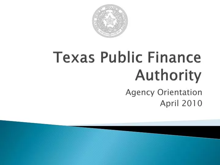 texas public finance authority