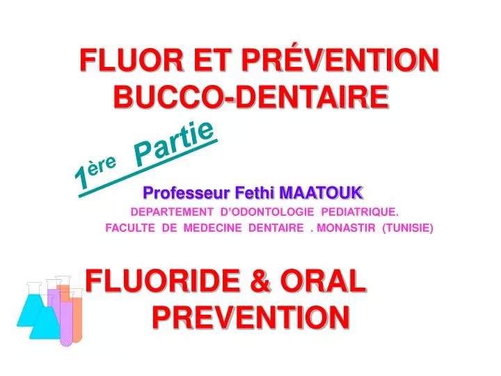 fluor et pr vention bucco dentaire fluoride oral prevention