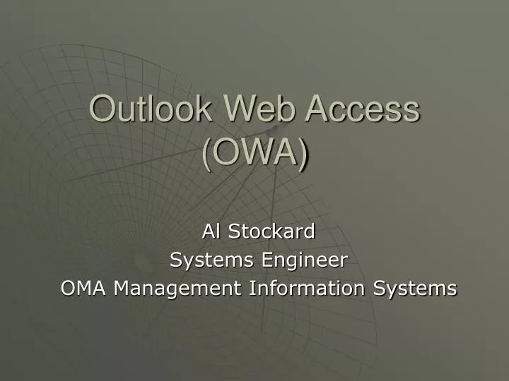 outlook web access owa