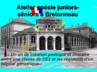 atelier po sie juniors s niors bretonneau