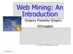 Web Mining: An Introduction - slide 1