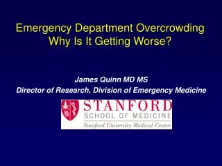 Emergency Department Overcrowding Why Is It Getting Worse?