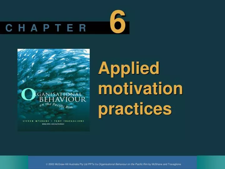 applied motivation practices