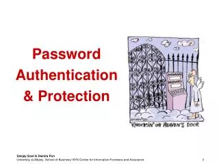 Password Authentication &amp; Protection