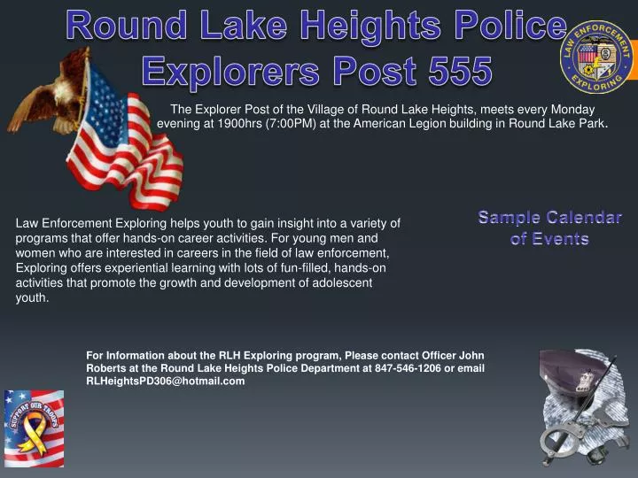 round lake heights police explorers post 555