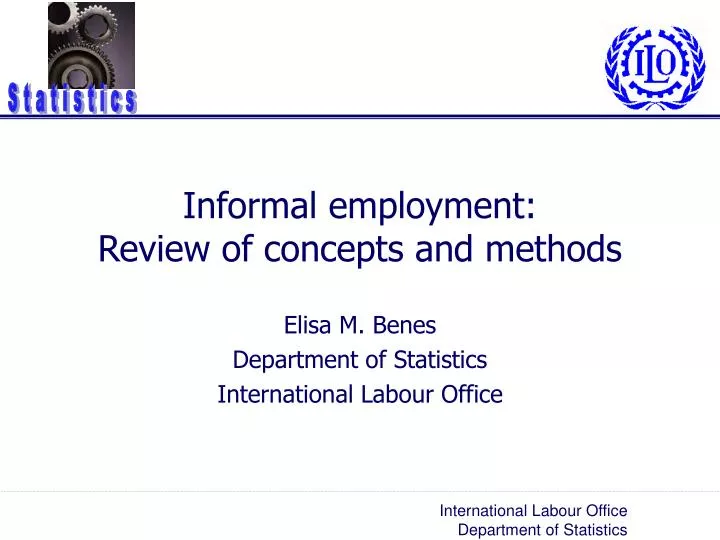 informal employment review of concepts and methods