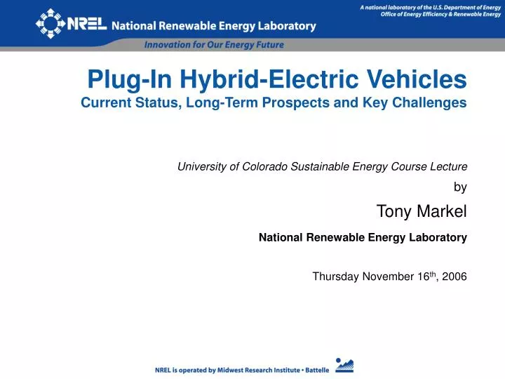plug in hybrid electric vehicles current status long term prospects and key challenges