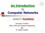 An Introduction to Computer Networks