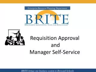 Requisition Approval and Manager Self-Service