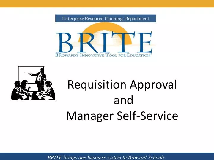 requisition approval and manager self service
