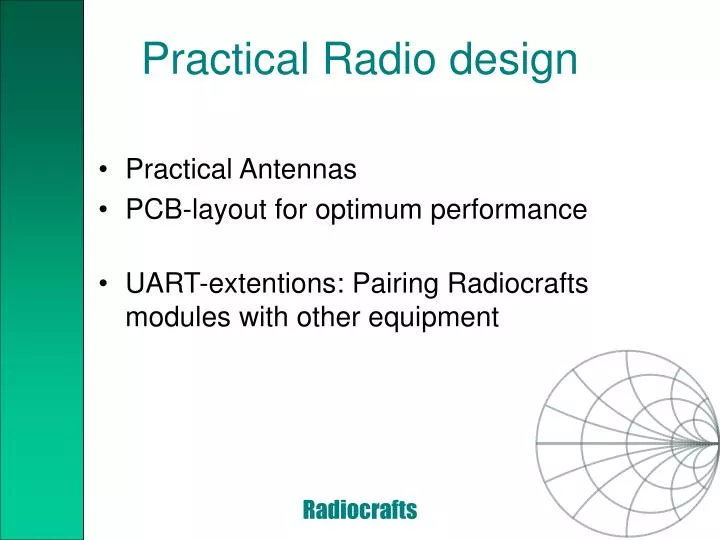 practical radio design