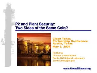 P2 and Plant Security: Two Sides of the Same Coin?