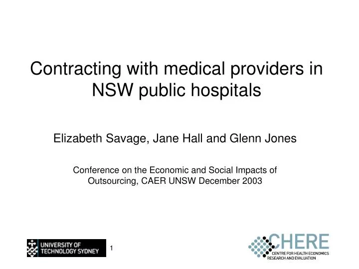 contracting with medical providers in nsw public hospitals