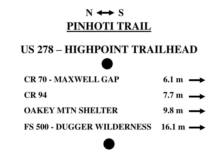 pinhoti trail us 278 highpoint trailhead