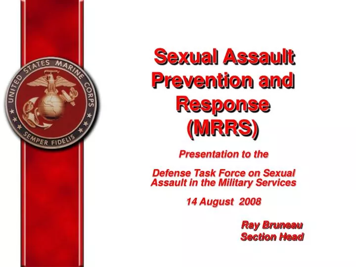 sexual assault prevention and response mrrs