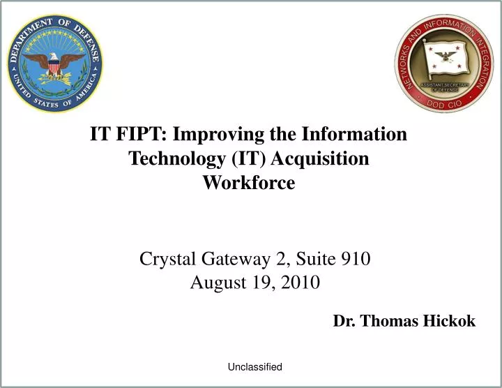 it fipt improving the information technology it acquisition workforce