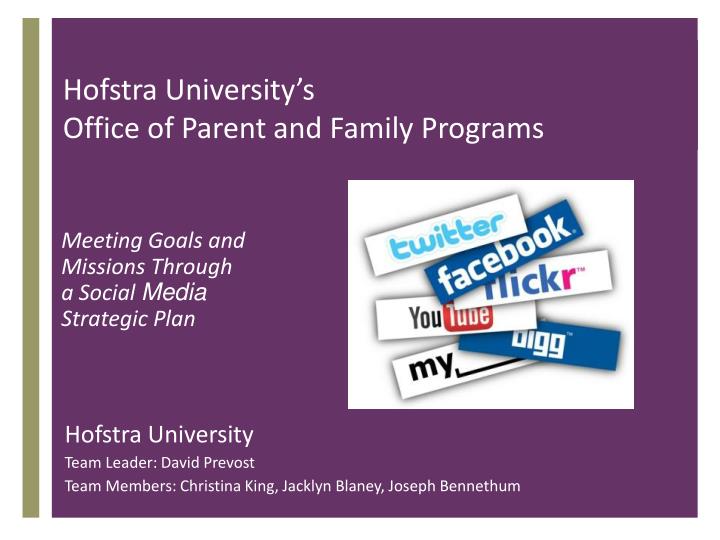 hofstra university s office of parent and family programs