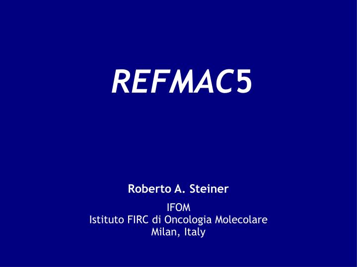 refmac 5