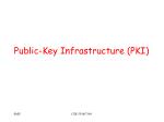 Public-Key Infrastructure (PKI) - slide 1