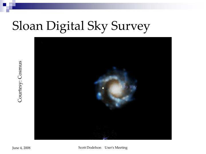 sloan digital sky survey