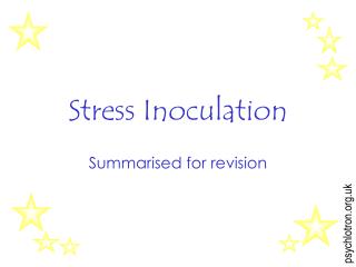 Stress Inoculation