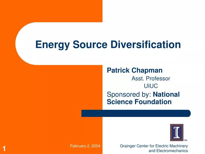 energy source diversification