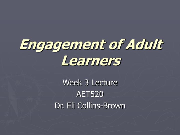 engagement of adult learners
