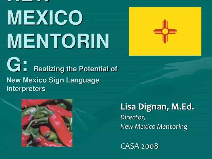 new mexico mentoring realizing the potential of new mexico sign language interpreters