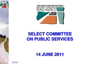 SELECT COMMITTEE ON PUBLIC SERVICES 14 JUNE 2011