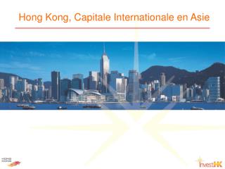 Hong Kong, Capitale Internationale en Asie