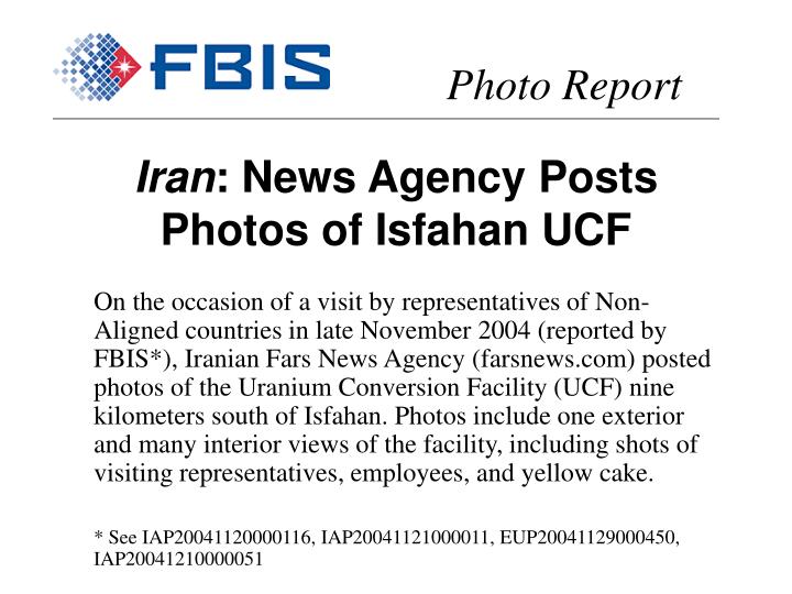 iran news agency posts photos of isfahan ucf