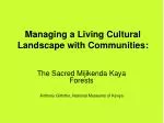 PPT - Cultural Landscape Concept PowerPoint Presentation, Free Download ...