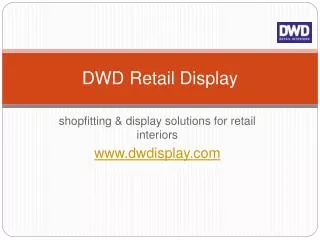 Shopfitting and display stands from DW Display