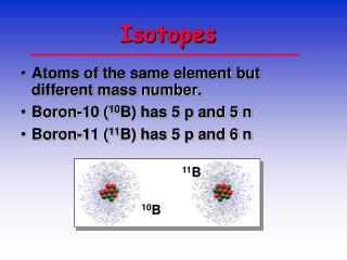 Isotopes