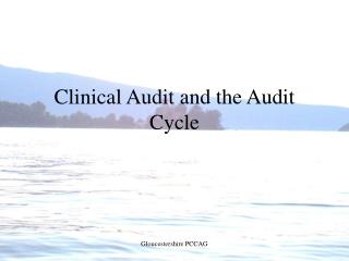 Clinical Audit and the Audit Cycle