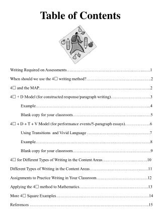 Table of Contents