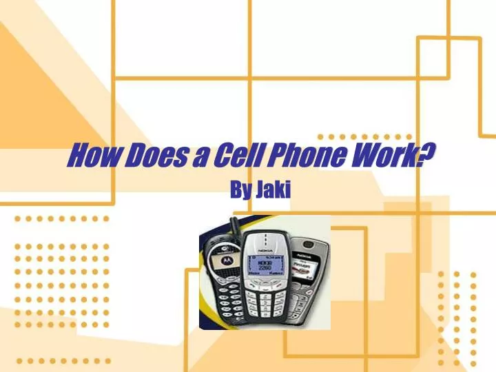 how does a cell phone work