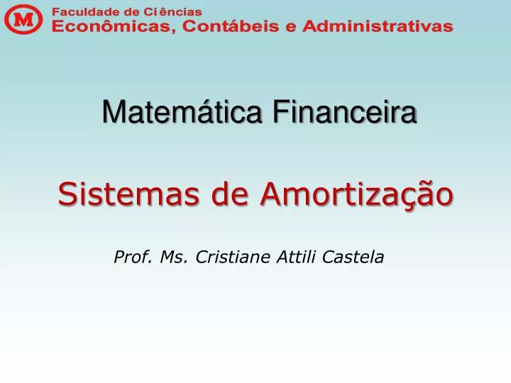 matem tica financeira