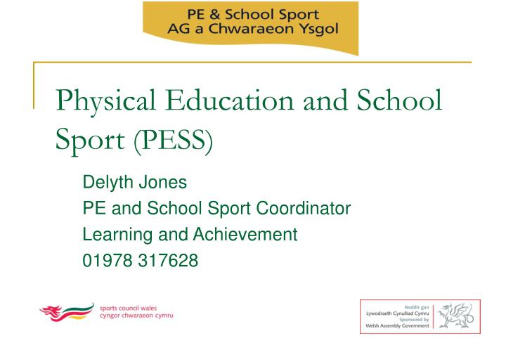 physical education and school sport pess