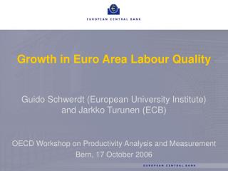 Growth in Euro Area Labour Quality