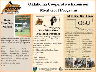 Oklahoma Cooperative Extension Meat Goat Programs