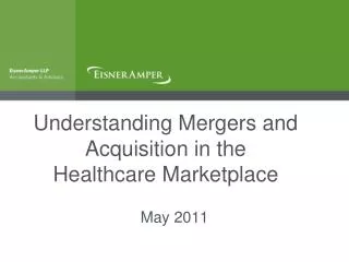 Understanding Mergers and Acquisition in the Healthcare Marketplace
