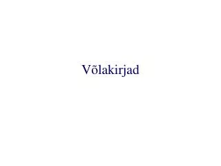 v lakirjad