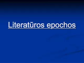 literat ros epochos