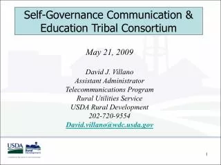 Self-Governance Communication &amp; Education Tribal Consortium