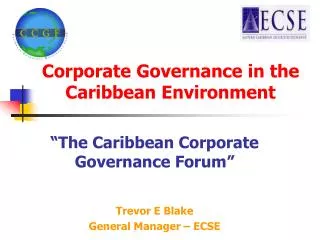Corporate Governance in the Caribbean Environment