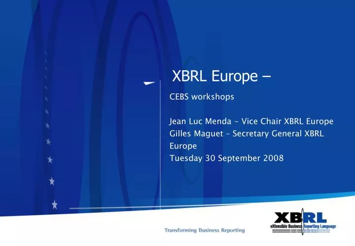 xbrl europe