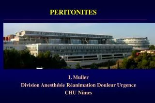 peritonites